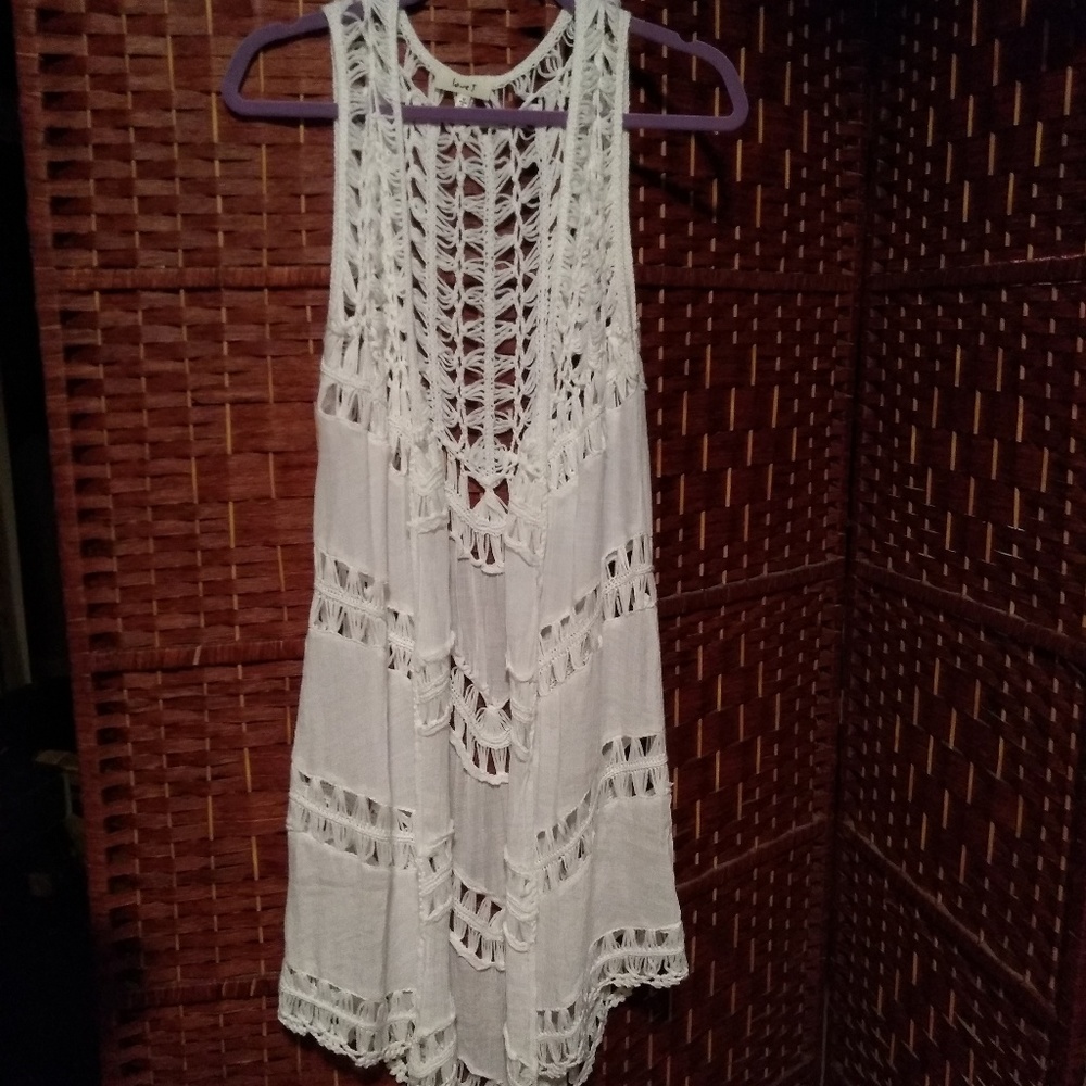 Long crochet cover